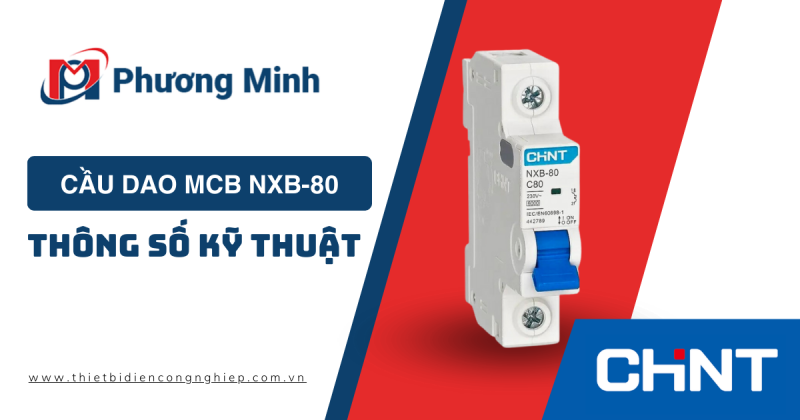 CẦU DAO MCB NXB-80 : NGUYÊN LÝ HOẠT ĐỘNG